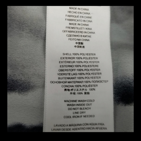 NWOT! MICHAEL KORS SPLATTER DESIGN BLOUSE - Picture 9 of 11